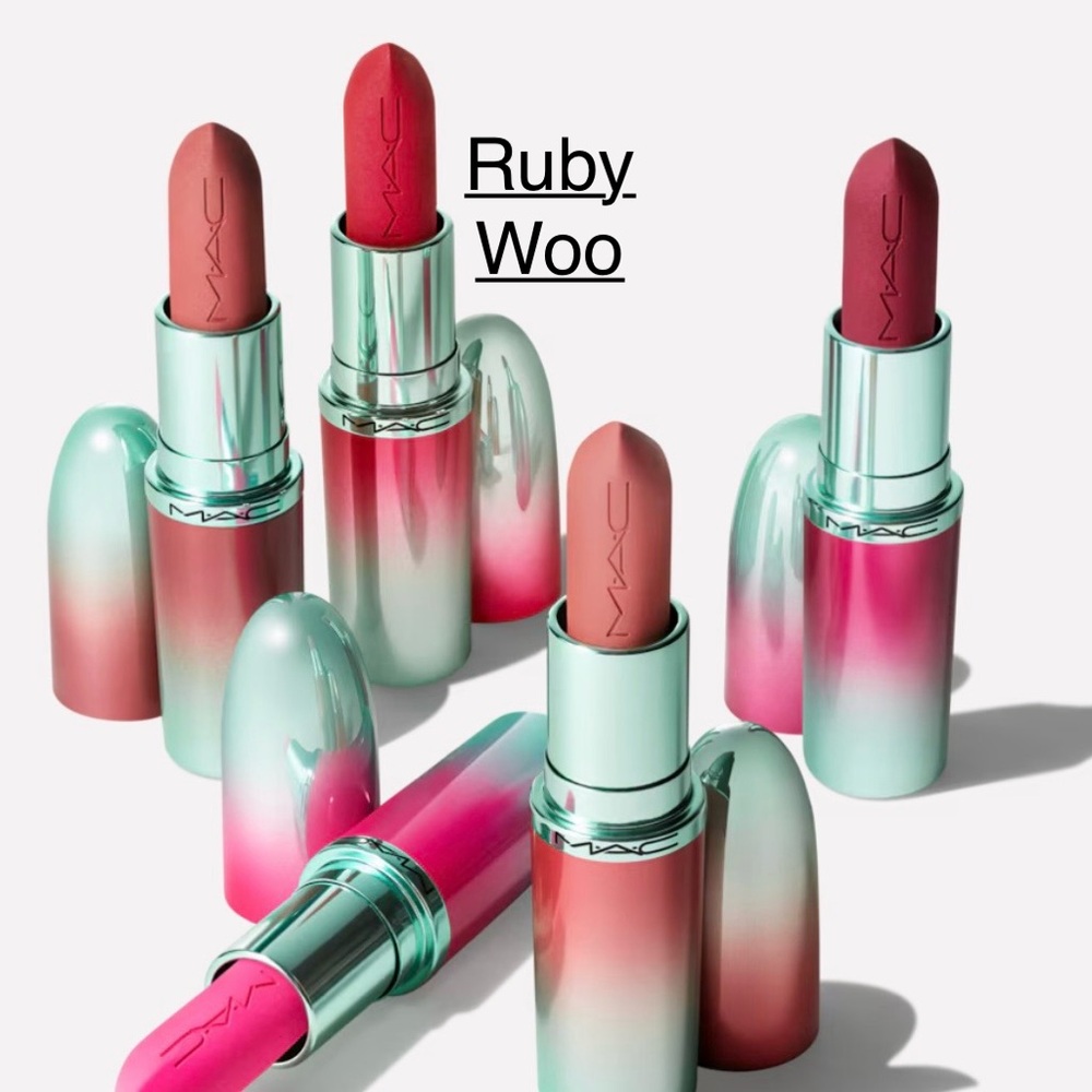 MAC Cosmetics Holiday 2025 Limited Edition Ruby Woo Lipstick